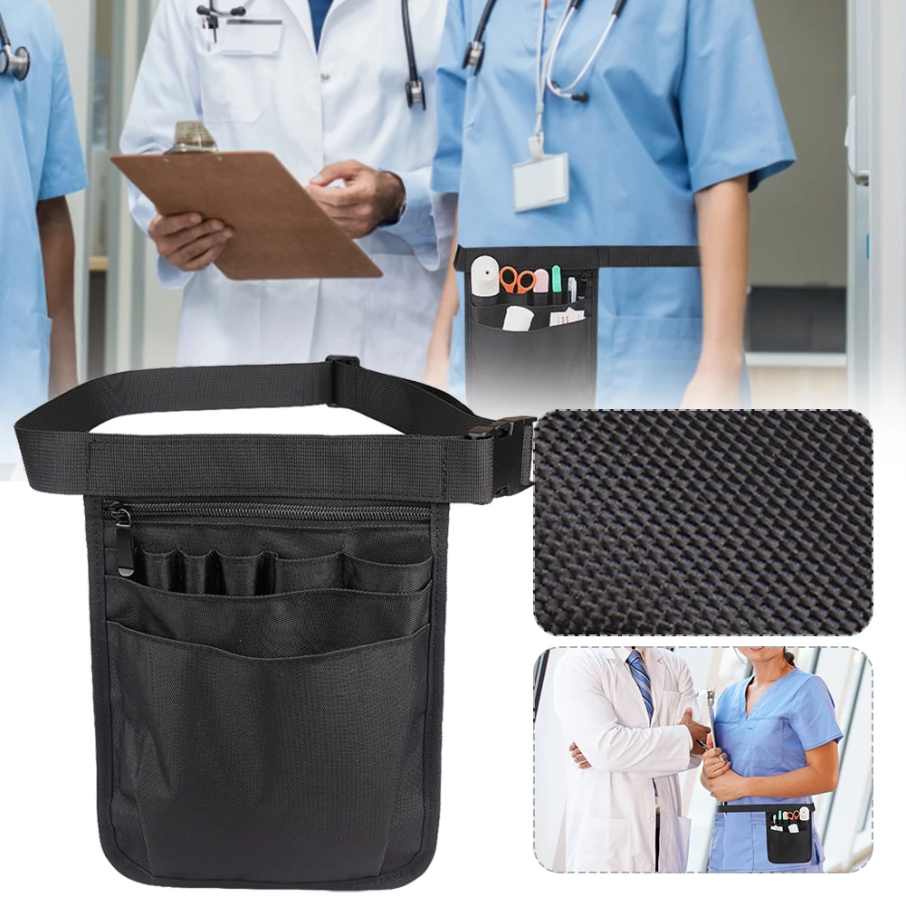 

Fanny Pack Nursing Belt Organizer For Women Nurse Waist Bag Shoulder Pouch Belt Medical Utility Storage Pouch For Bandage
