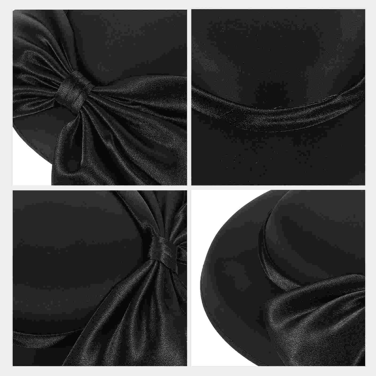 Цилиндр в стиле ретро котелок для вечеринки женское ведро белые наряды свадьбы