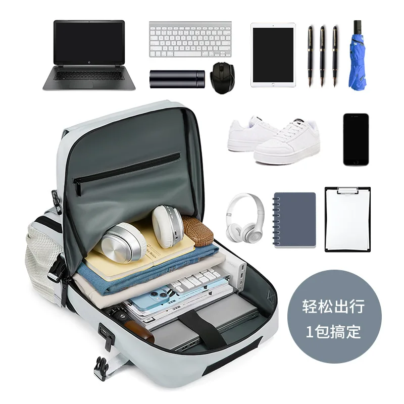 Рюкзак для мужчин вместительная сумка через плечо Портативная путешествий