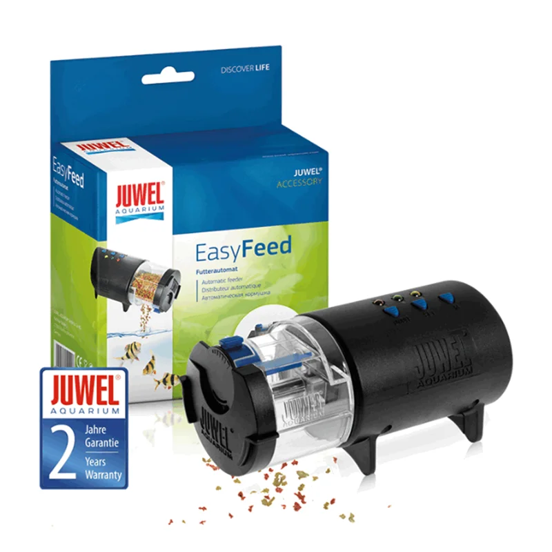 Автоматическая кормушка для аквариума JUWEL EasyFeed автоматическая в виде гранул