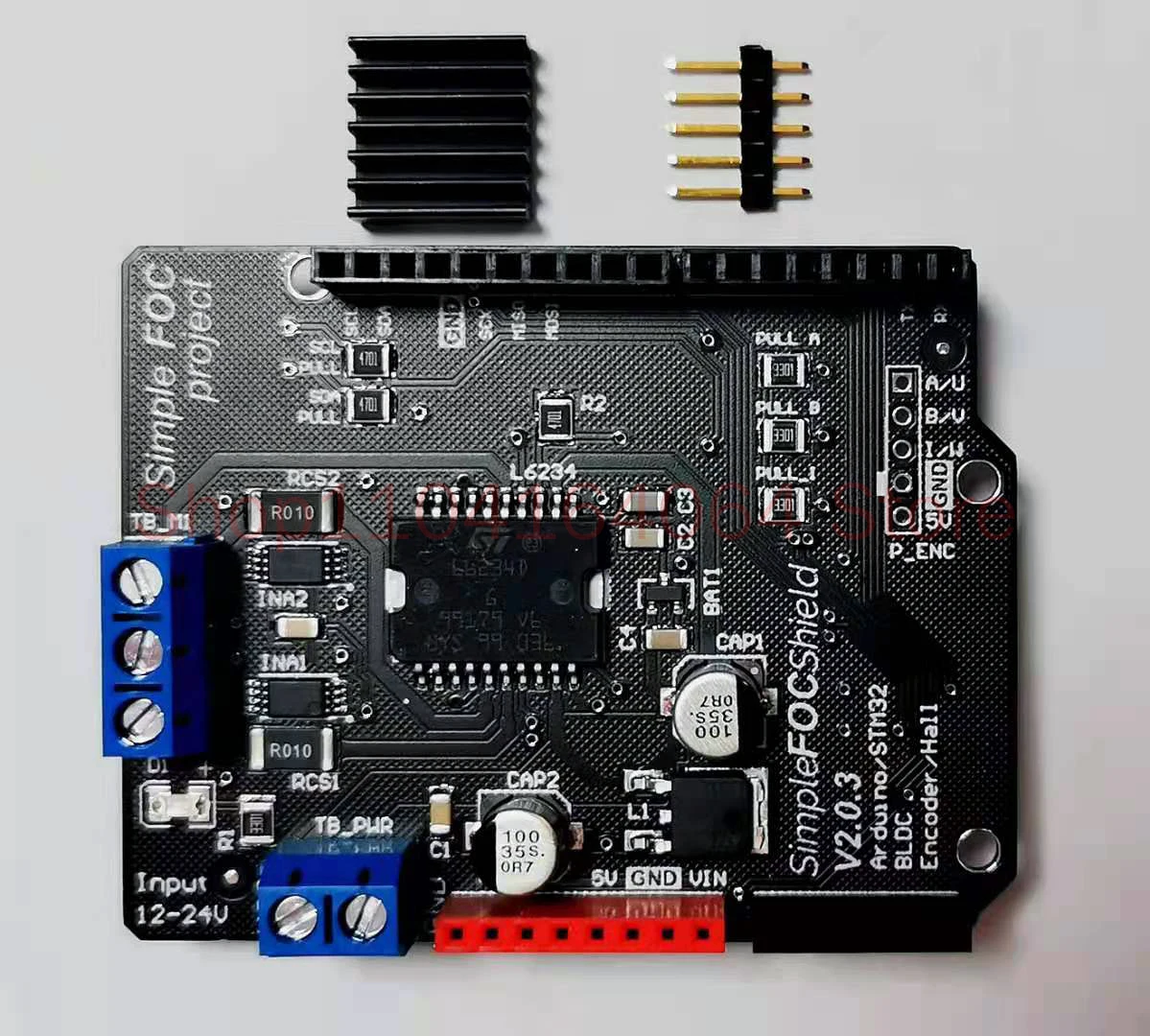 SimpleFOC Shield V2.0.4 V1.3.3 Плата разработки сервопривода Robot Dog BLDC