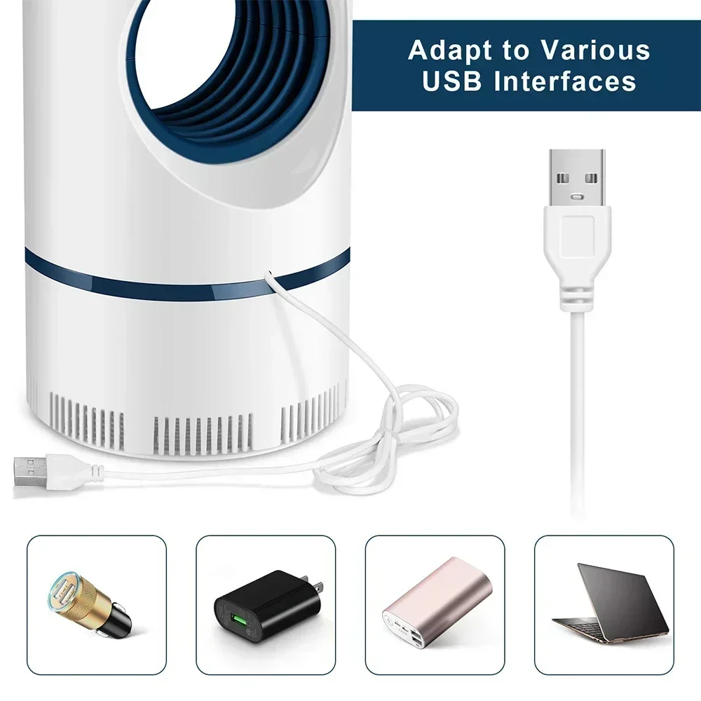 Новейшая электрическая лампа-убийца комаров комнатная привлекательная ловушка