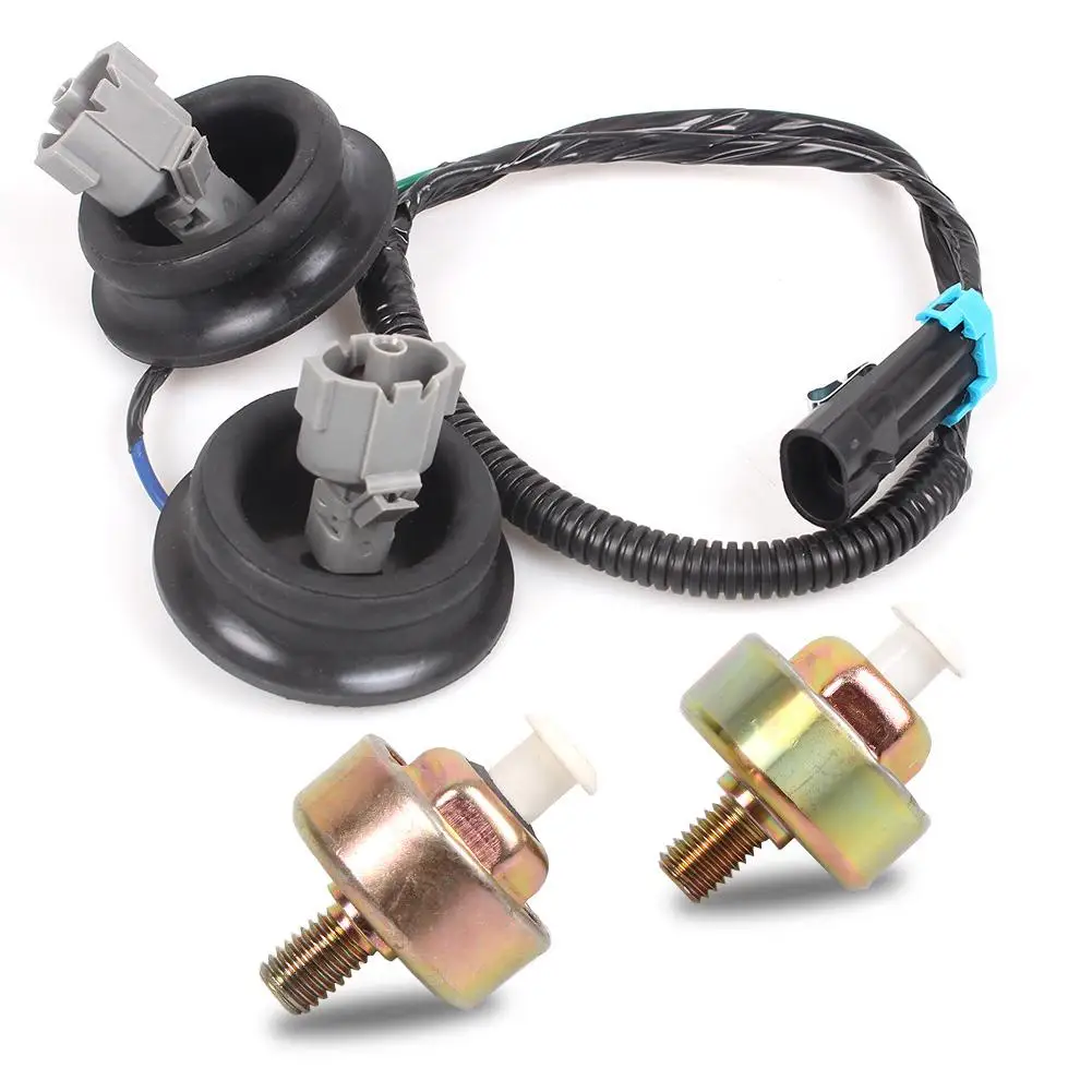 

Двойные противоударные датчики с комплектом жгутов проводов, совместимы с LS1 LS6 LQ9 4.8L 12589867, запасные части