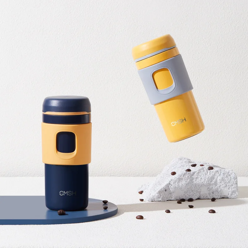 

New Arrival Cute 316 Stainless Steel Sports Thermos Cup Keeping Warm or Cold Vacuum Cup 470ml Water Bottle BW007