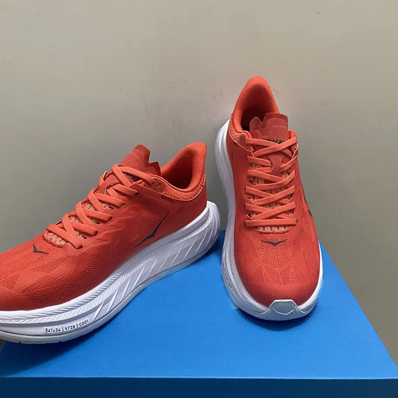 Unisex Carbon Plate Ultra light anti-slip shockproof Marathon Running shoes lovers breathable road running jogging sneakers