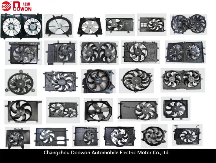 Северная Америка Горячая Распродажа вентилятор радиатора для Rad Auto охлаждающий