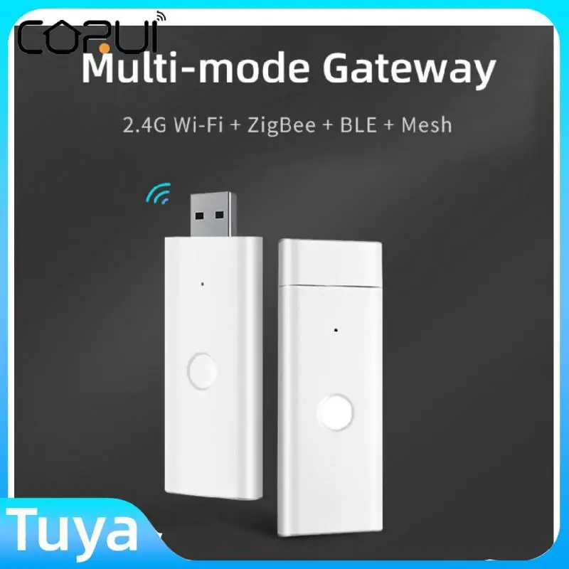

CORUI Graffiti Smart ZigBee Wireless Gateway Tuya Smart Home Control Center USB Port Multimode Gateway Smart Life APP Control