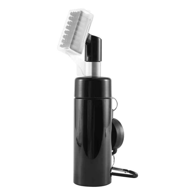 

Portable Golf Club Groove Brush Cleaning Brush Self-Contained Water Brush Golf Clean Brush Golf Cleaner With Water Bottle