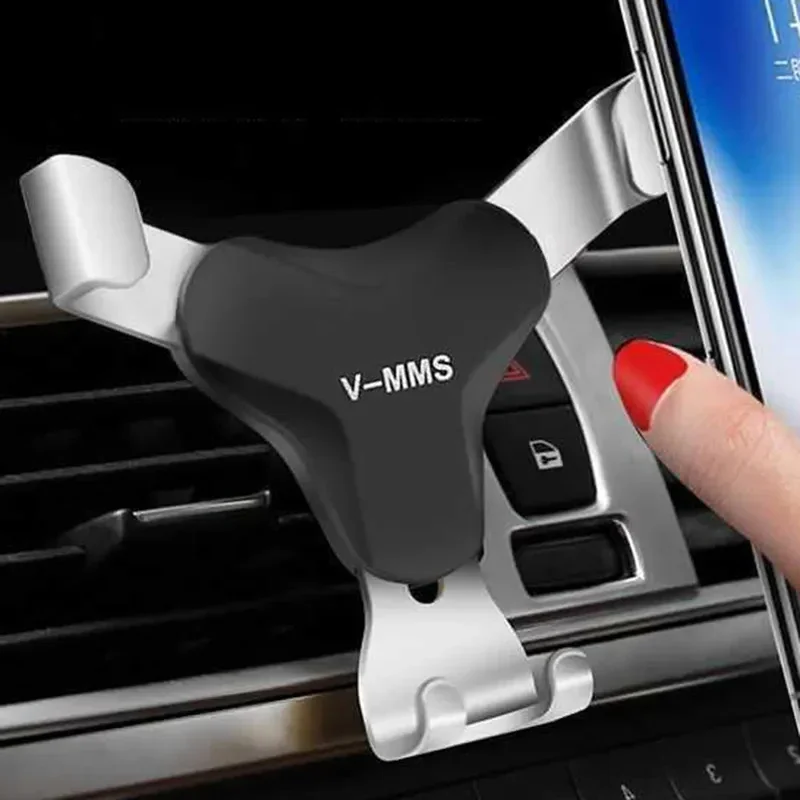 

Car Air Vent Gravity Phone Holder Universal Mobile Phone GPS Support Auto Navigation Stand Accessories for IPhone 13 Samsung