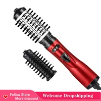 hair dryer hot comb hair dryer brush for hair blower heating hair brush styler hair curler 3 in 1dryer brush brush hair dryer