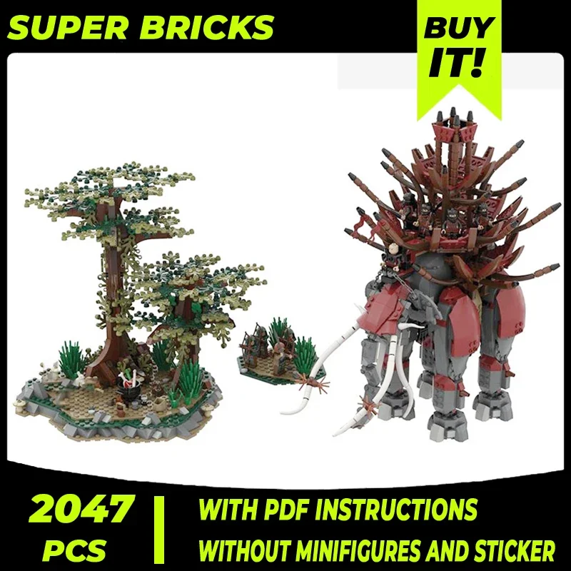 Волшебные кольца модель киносцены Moc строительные блоки технология засады