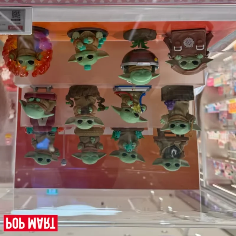 Фото POP MART Star Wars Grogu Tiny But Mighty Series: Оригинальная коллекционная фигурка-сюрприз в слепой коробке, милая аниме-фигурка, украшение, подарок №1