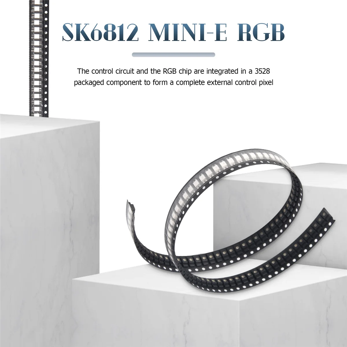 100 шт. SK6812 MINI-E RGB (аналогичный WS2812B) 3228 SMD пикселей светодиодный чип индивидуально