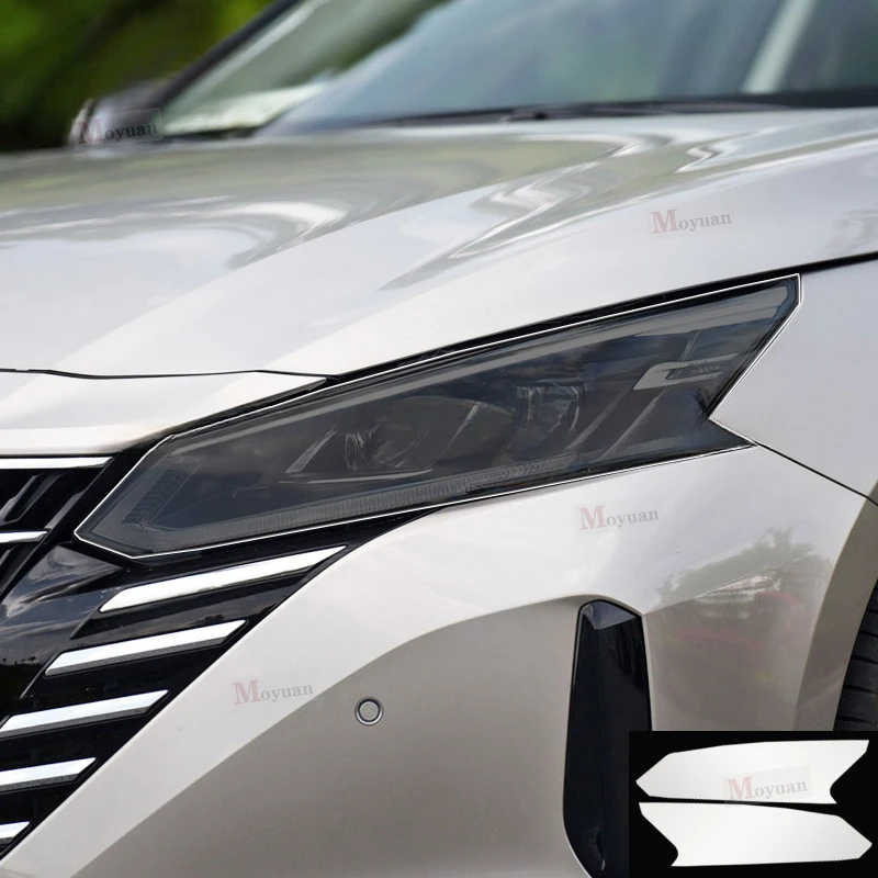 Для Nissan Altima 2022-2023 Внешняя Автомобильная фара с защитой от царапин фотопленка для