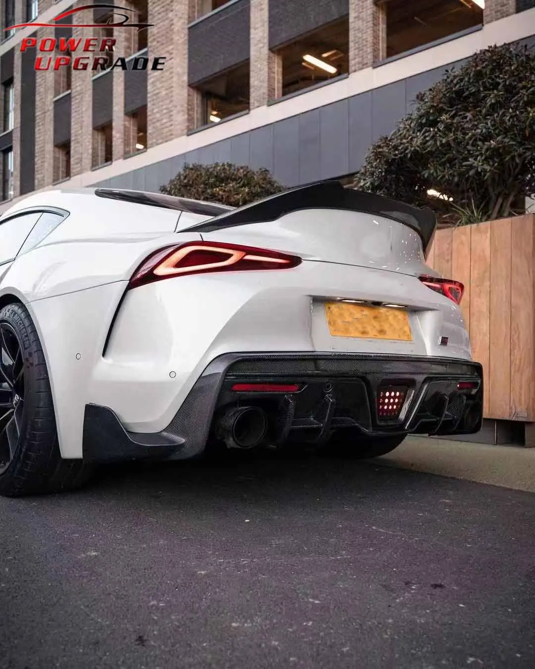 Оптовая продажа для Supra A90 A91 Mk5 Toms Style из углеродного волокна задний диффузор