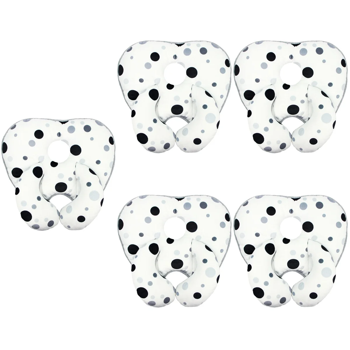 

5pcs Toddler Sleeping Pillow Kids Stroller Head Support Pillow Pillow