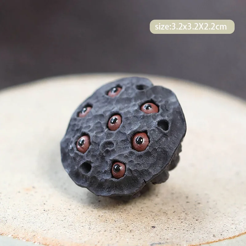 

Фигурки из фиолетовой глины RI ONIY TEASET Лотос