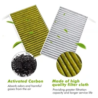 new 2022 replacement activated cabin air filter for tesla model 3 accessories model3 freshener car intake protection model three