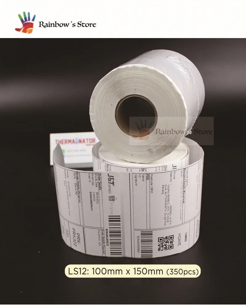 

NEW Malaysia Cheapest's Thermal Label Sticker / Barcode Label Sticker / Price Sticker / Product Label.Ready Stock.