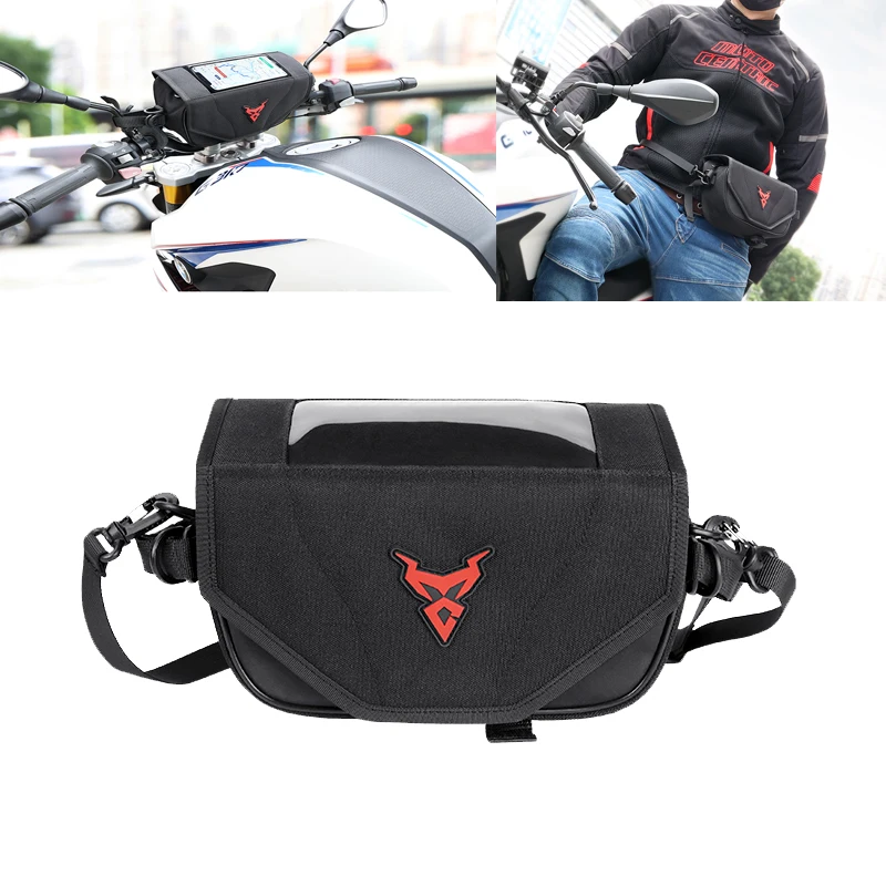 

Touch Screen Motorcycle Front Bag Waterproof Navigation Bag Large Capacity Scooter Motorbike Pedal Handlebar Moto Storage Travel