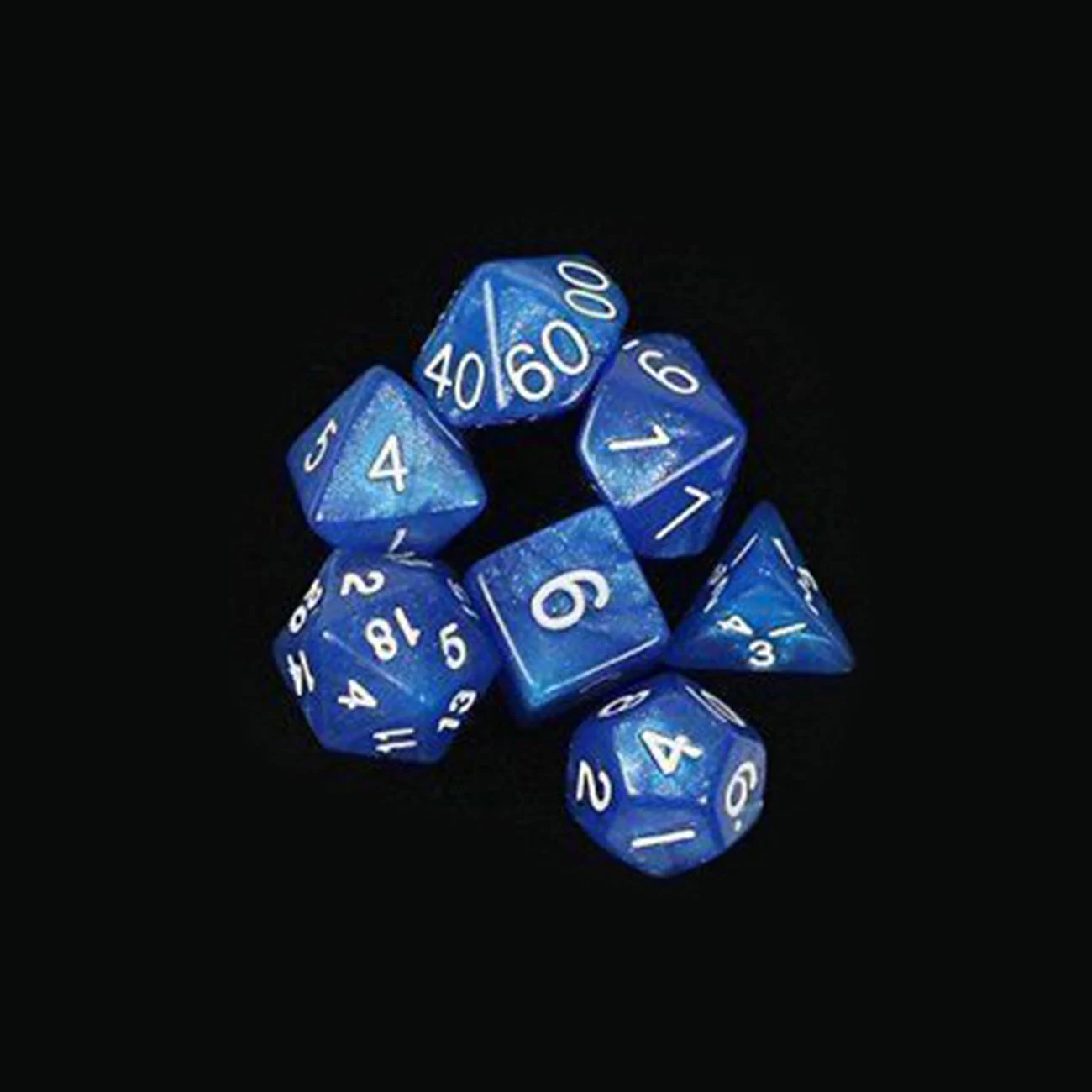 

New 7pcs/set MTG RPG DND Polyhedral Dice Board Game set of 7 sided die D4 D6 D8 D10 D12 D20 Game Dice Magic The Gathering