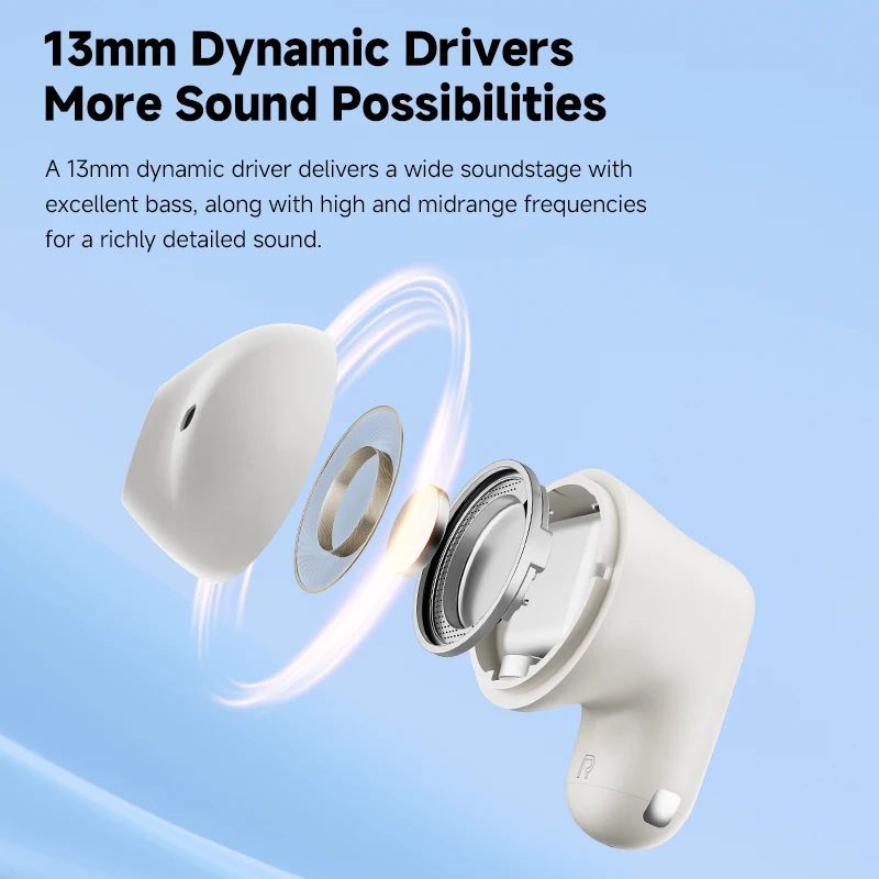 Фото Edifier X1 Lite True Wireless Наушники Bluetooth 5.4 Наушники Беспроводные наушники Легкий IP54 28 часов Время воспроизведения №3