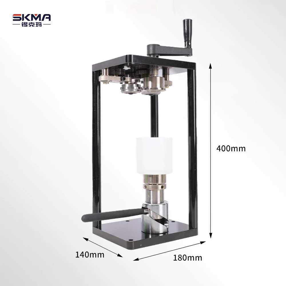 2024 новейшая машина для запечатывания банок с регулируемой высотой пузырькового