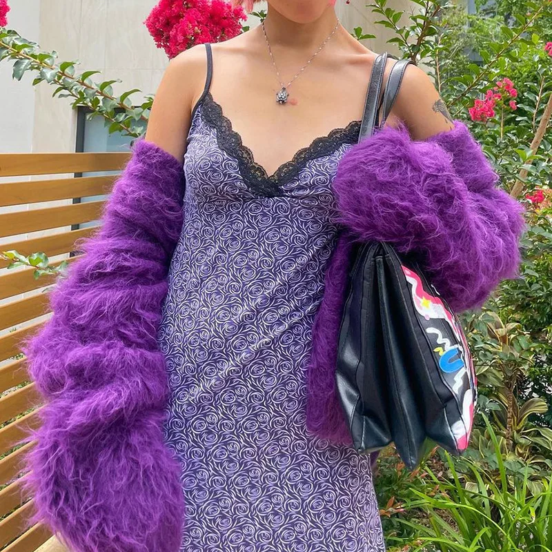 

Floral Dress Female 2023 New Female Skirt Style Lace Stitching V-neck Open Back Suspender Skirt Female Waist Dresses for Women