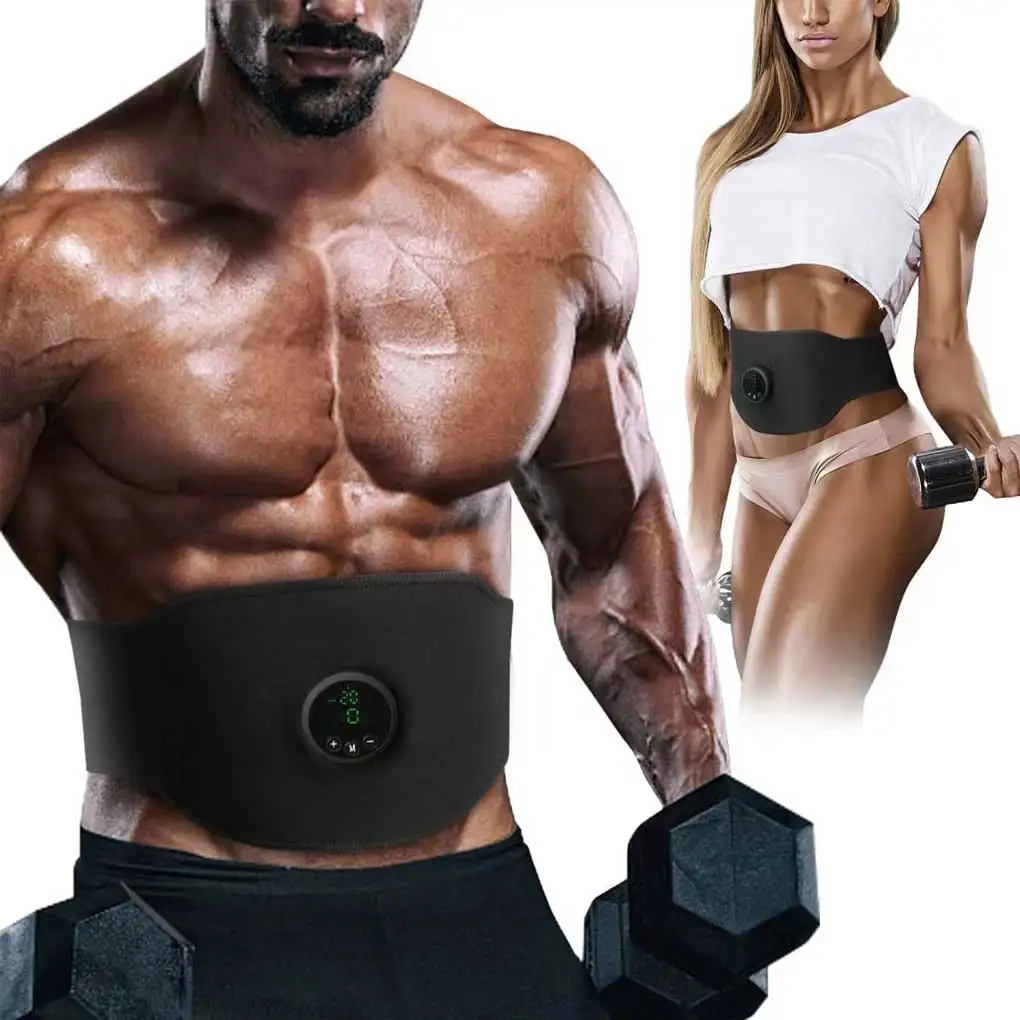 

Body Abdominal Trainer Muscle Stimulators Adjustable Fitness Belt Electronic Slimming Belts Home Muscle Training Device
