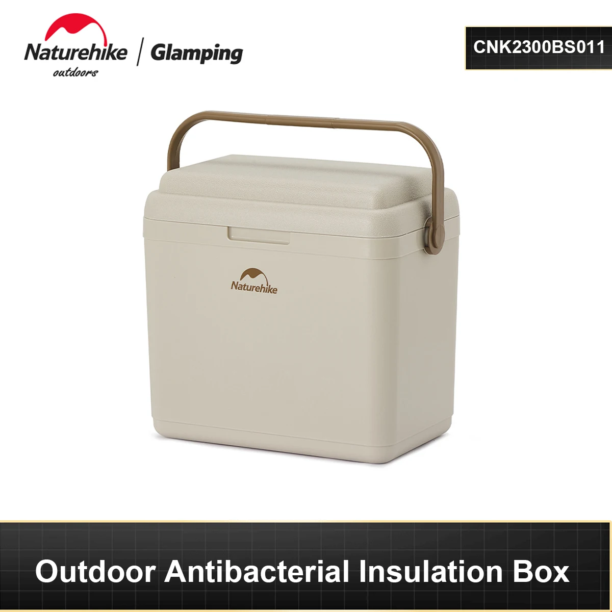 

Naturehike Cooler Box 9L 13L 24L 33L Outdoor Camping Portable Antibacterial Insulated Box 24H Cold Storage Box Picnic Basket