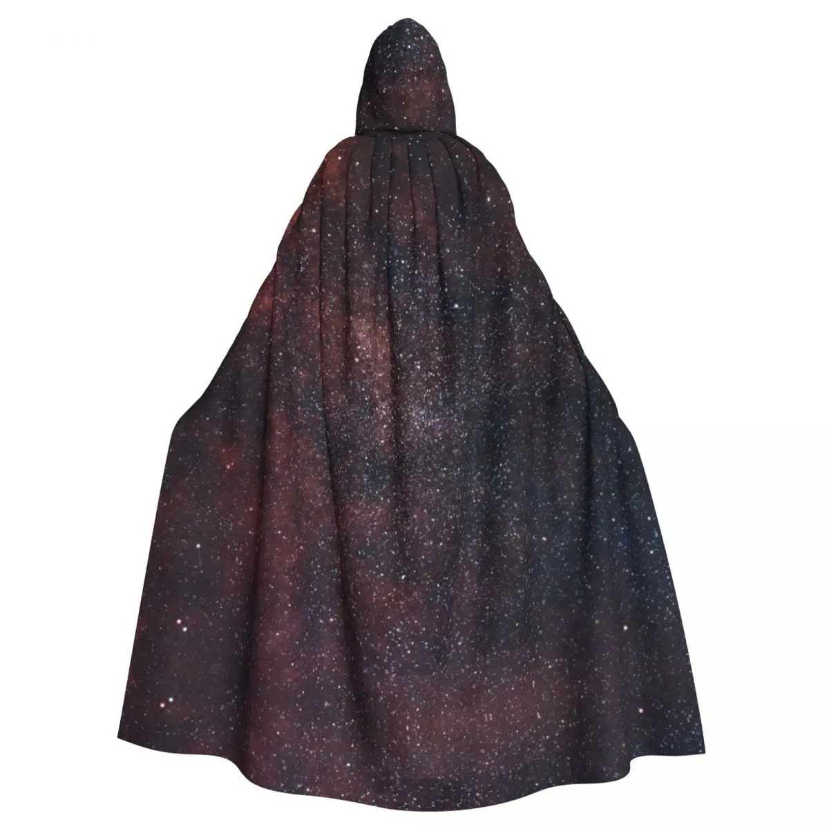 

Hooded Cloak Unisex Cloak with Hood Starry Night Sky Cloak Vampire Witch Cape Cosplay Costume