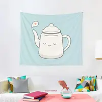 Teapot tapestry Blanket for Dorm home Tapiz Witchcraft Bohemian Style nordic Wall Hang Fantasy Decor Bedspread Beach Mat