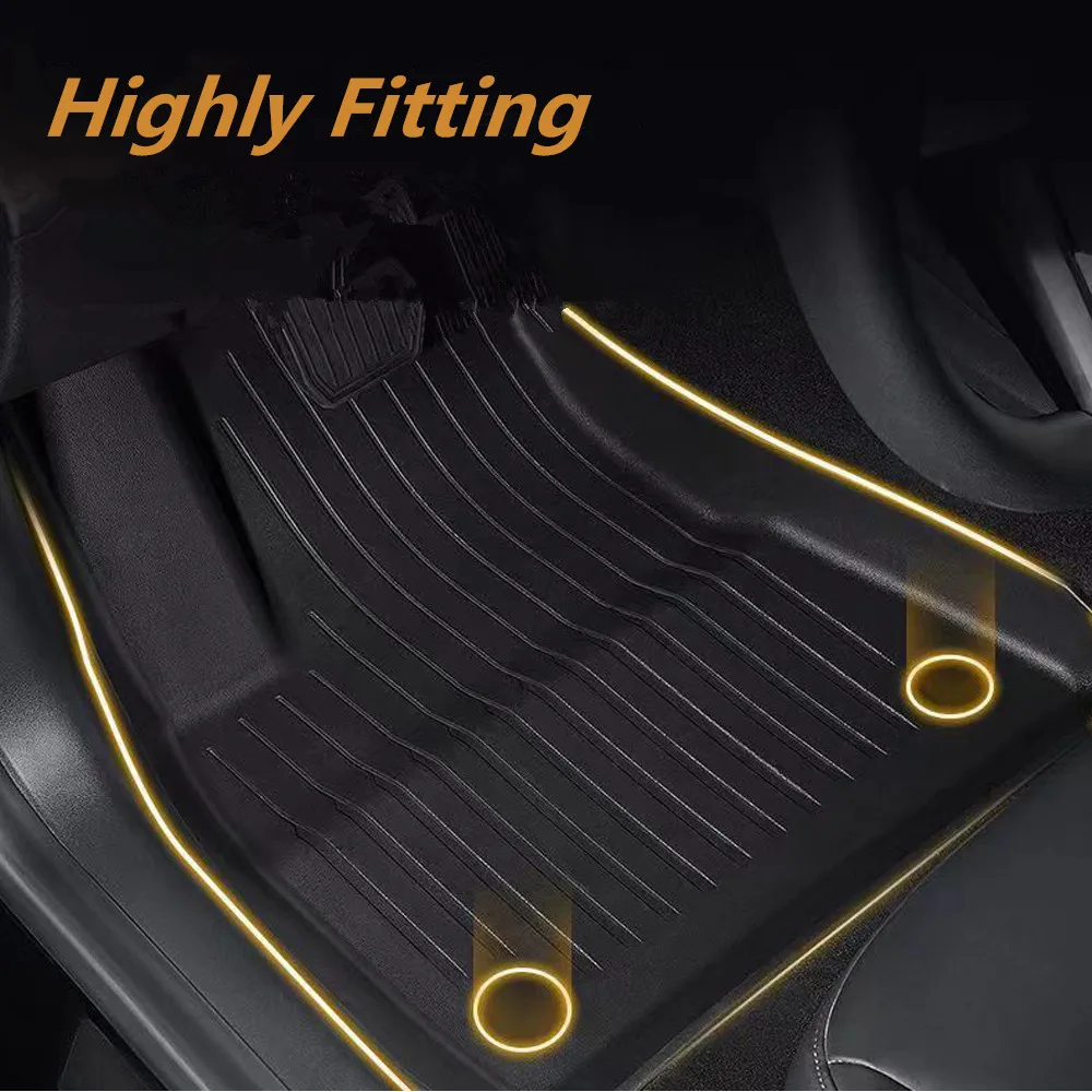 Фото Автомобильные коврики для Kia K5 Kaiku K2 K3 K4 Smart Run Saratu Furidi KX1KX3 KX5 Lion Run Full TPE Водонепроницаемые автомобильные коврики для ног №4