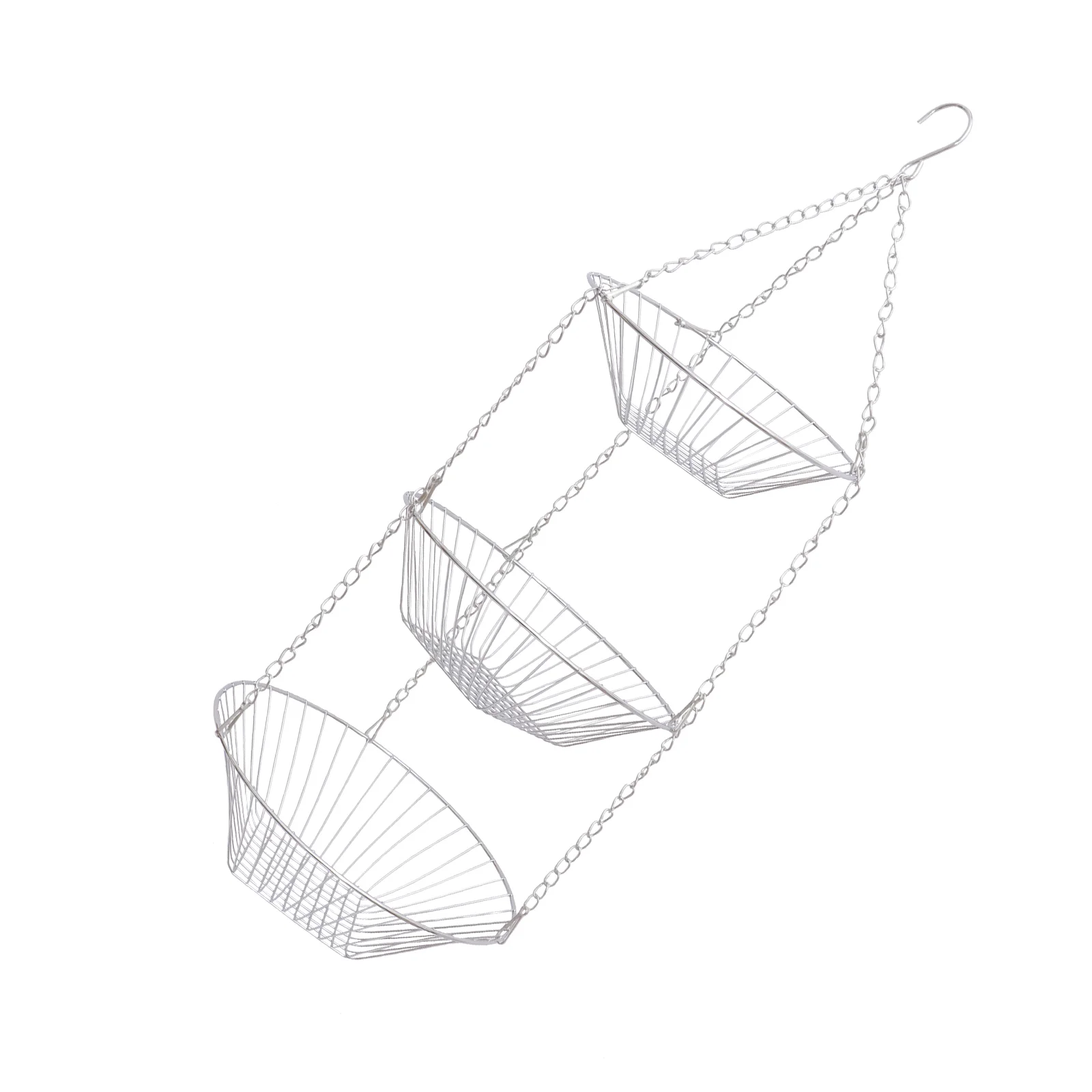 

Hanging Basket Fruit Basketskitchen Wire Vegetable Bowl Display Drain Drainer