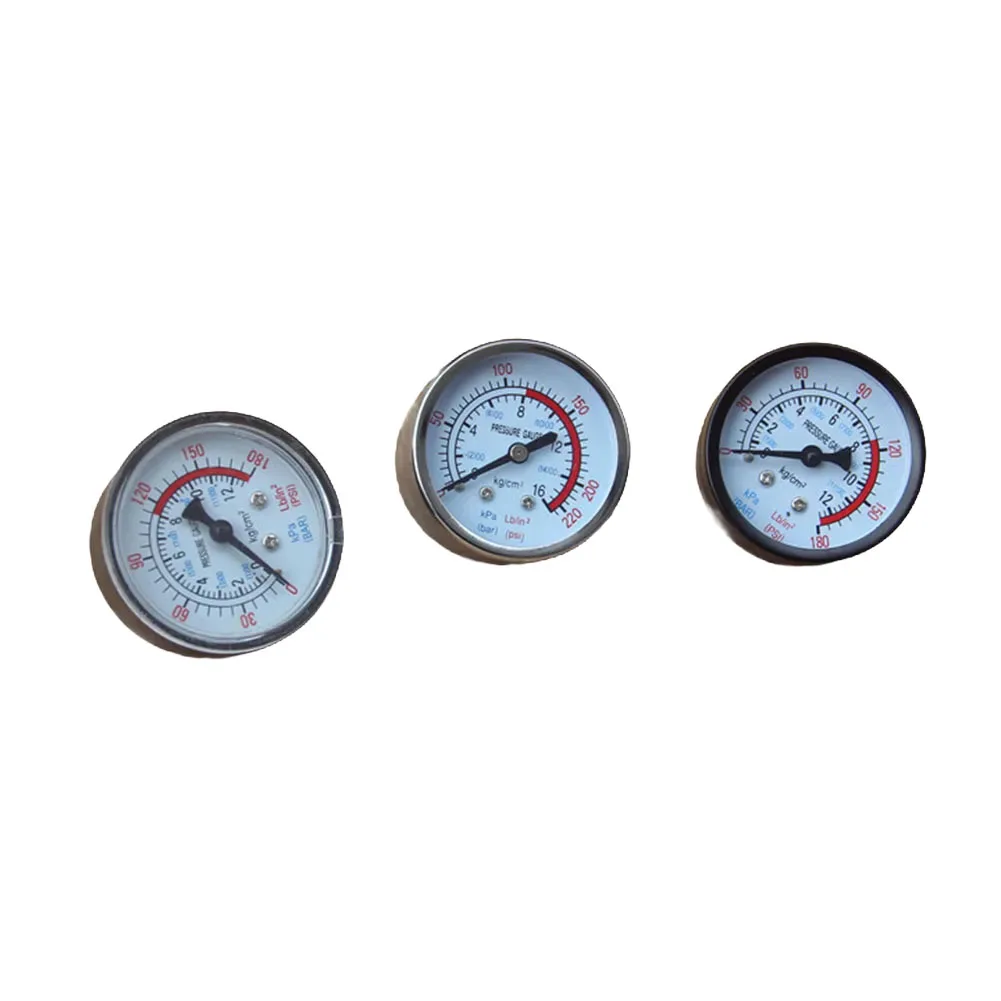 1 шт. Y40 Y50 0-180PSI газ вода топливные жидкости метр манометр воздушный компрессор