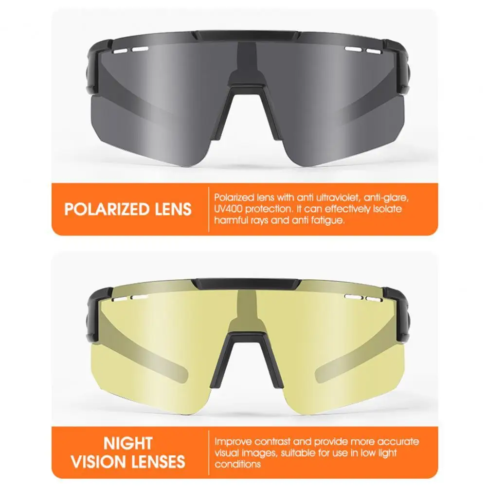 

Comfortable Nose Pad Unisex Baseball Fishing Running Sunglasses for MTB