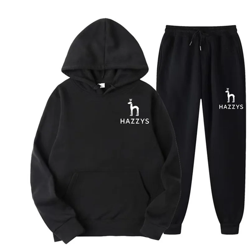

2022 European and American popular autumn and winter new hazys men's and women's casual hoodies solid color sports and leisure