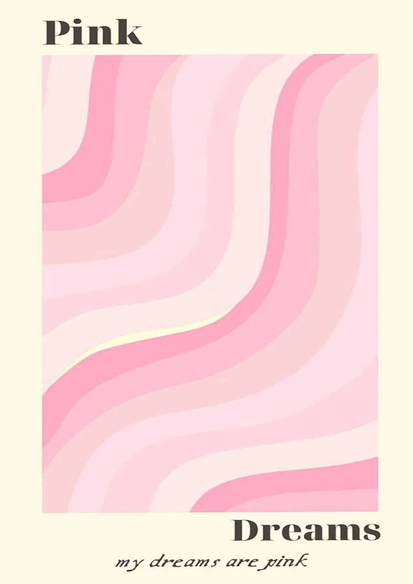 

Розовый постер Snapseed