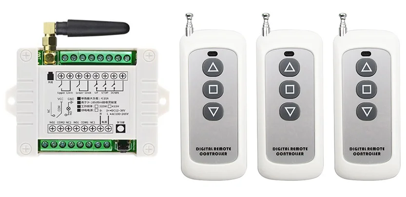 Переключатель дистанционного управления двигателем для выдвижной двери 12 В 24 36