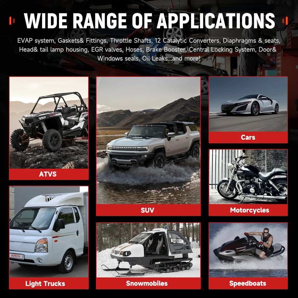 ANCEL S300 Lite автомобильная машина EVAP диагностический вакуумный тестер обнаружения