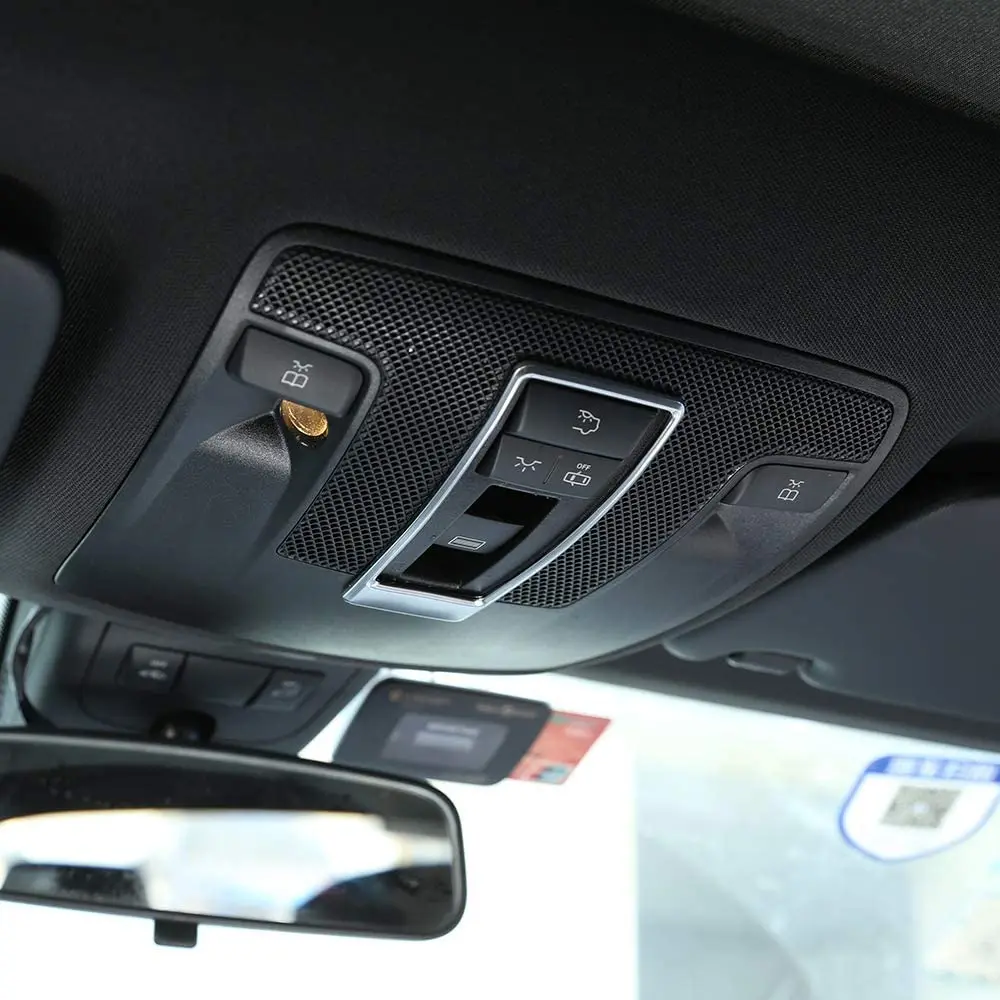 

ABS Matte Car Sun Roof Switch Box Frame Trim for Mercedes Benz GLA CLA A B Class 2012-2016