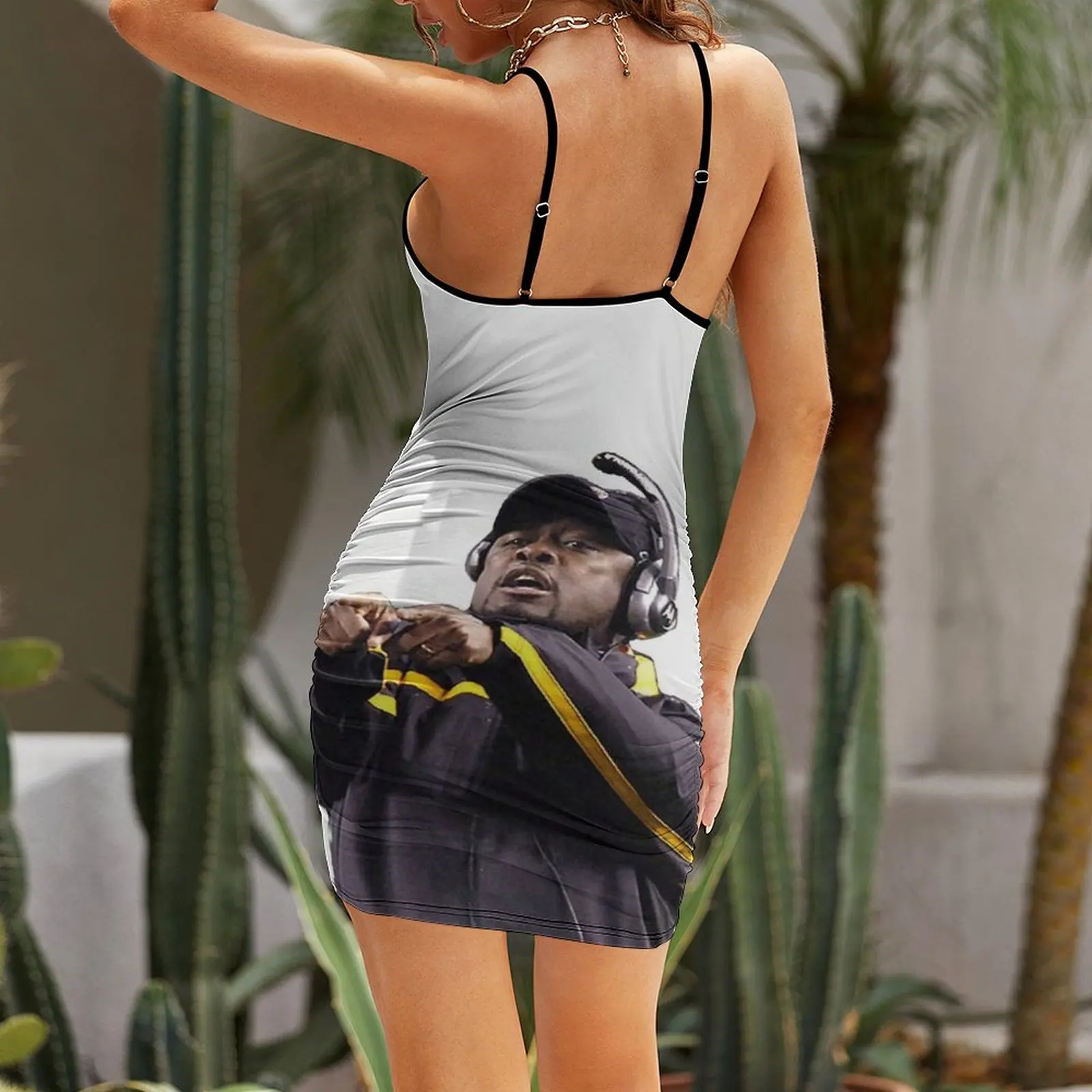 Mike Tomlin Sling Dress платье из полиэстера