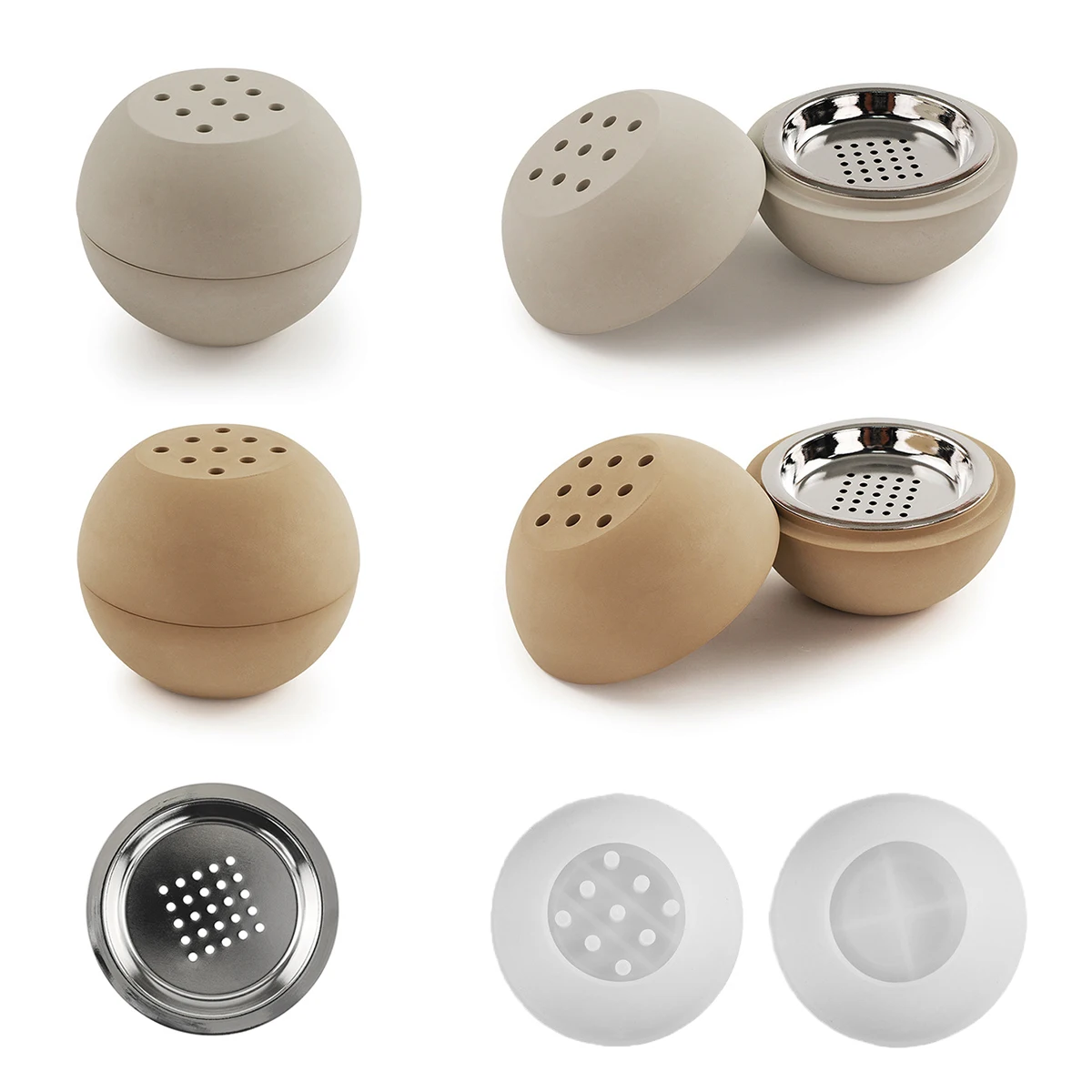 Форма шара ароматизированные силиконовые формы сделай сам Круглый цементный