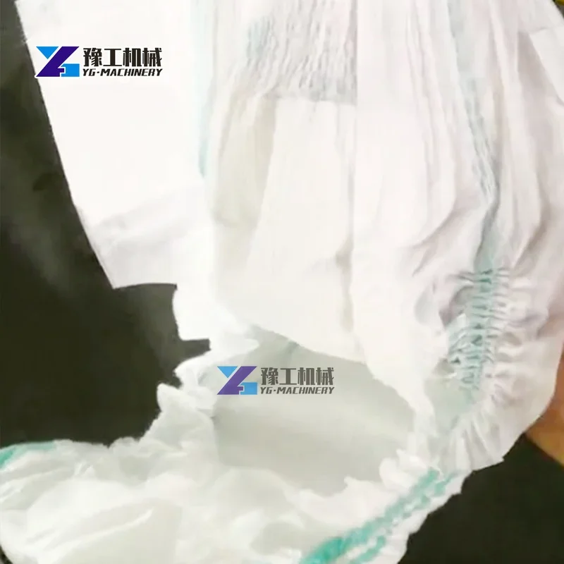 Полностью автоматическая машина для производства детских подгузников линия по