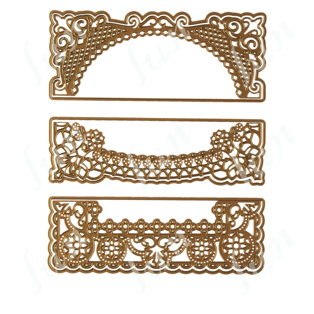 

Grand Border Design Metal Cutting Dies Scrapbook Diary Decoration Stencil Embossing Template Diy Greeting Card Handmade 2022 New