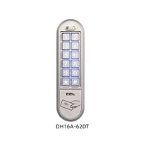 CCL RFID Standalone Access Control IP67 Waterproof Metal Keypad  Mifare Card Reader Door Lock Opener Controler Watchdog Timer