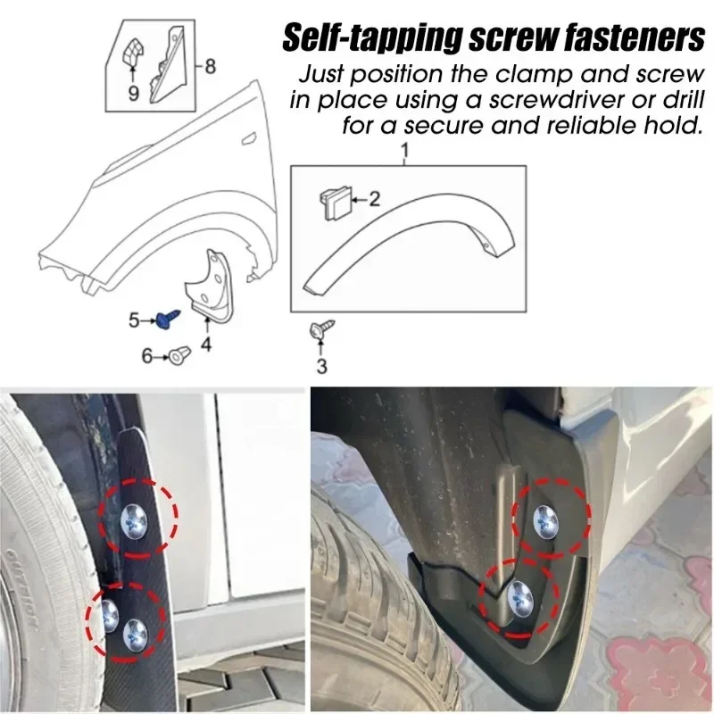 100/10 комплектов металлических винтов с резьбой зажимы U-образного типа