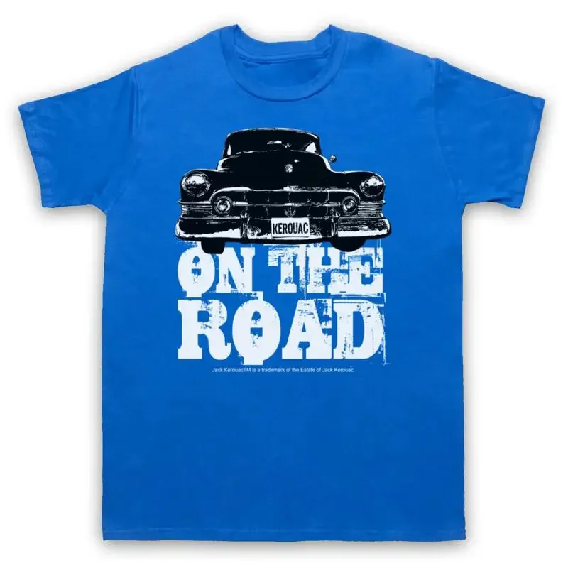 Фото Футболка унисекс ON THE ROAD UNOFFICIAL CADDILLAC JACK KEROUAC CADDY №1