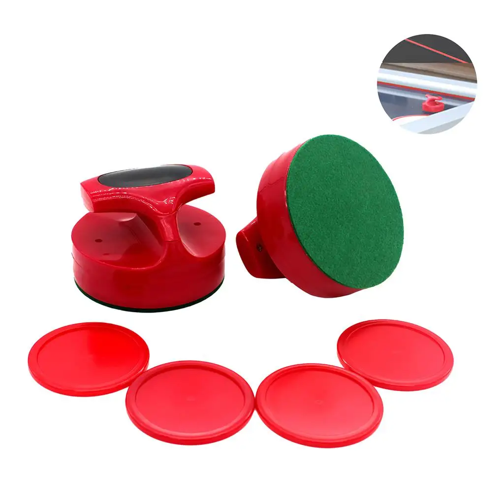 

Air Hockey Puck Paddle Kit Replacement Pusher Set Sports Accessory
