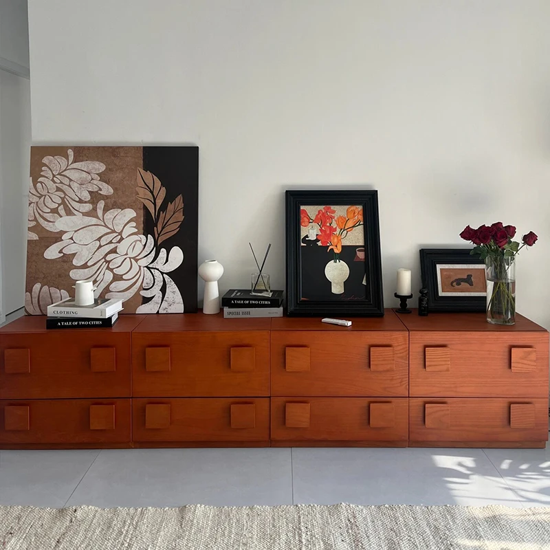 Роскошный шкаф с выдвижными ящиками для гостиной шкафчик под кровать духи ТВ